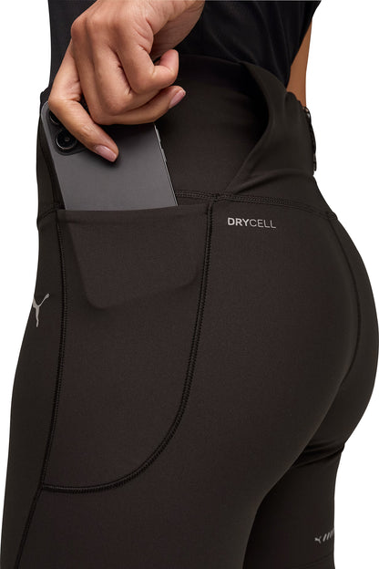 Puma DreamRun 7 Inch Womens Short Running Tights - Black