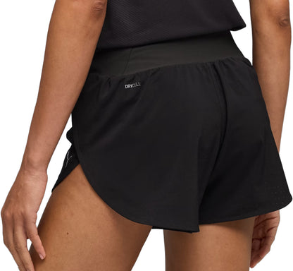 Puma DreamRun dryCELL 3 Inch Womens Running Shorts - Black