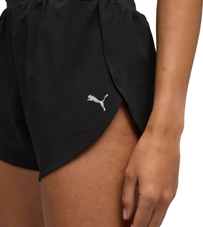 Puma DreamRun dryCELL 3 Inch Womens Running Shorts - Black