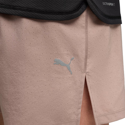 Puma DreamRun dryCELL 5 Inch Mens Running Shorts - Brown