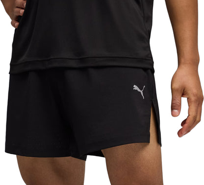 Puma DreamRun dryCELL 5 Inch Mens Running Shorts - Black