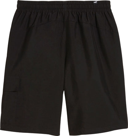 Puma Essentials Woven Mens Cargo Shorts - Black