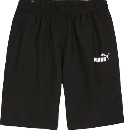 Puma Essentials Woven Mens Cargo Shorts - Black