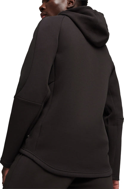 Puma EvoStripe Full Zip Mens Training Hoody - Black