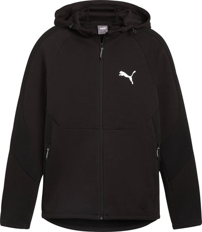 Puma EvoStripe Full Zip Mens Training Hoody - Black