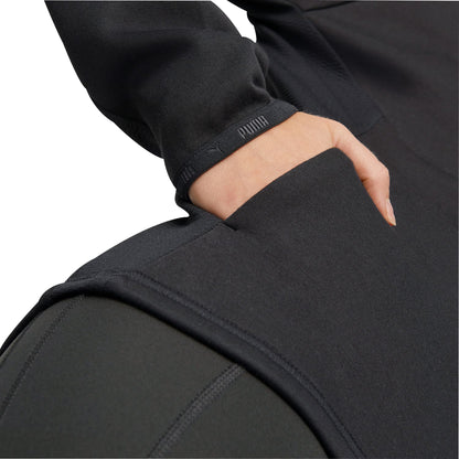 Puma EvoStripe Full Zip Womens Training Hoody - Black