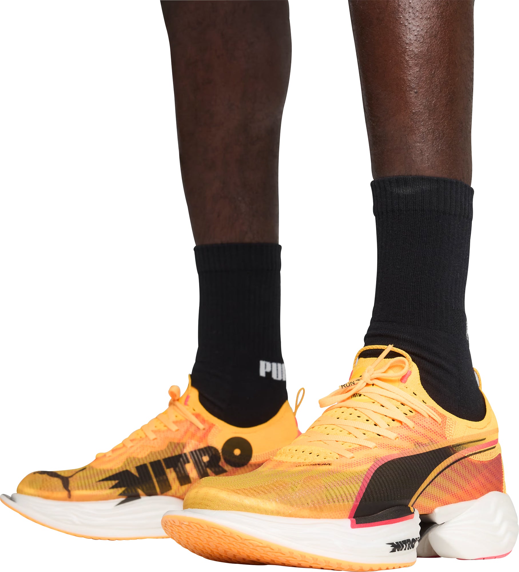 Puma Fast-R Nitro Elite 2 Mens Running Shoes - Orange – Start Fitness