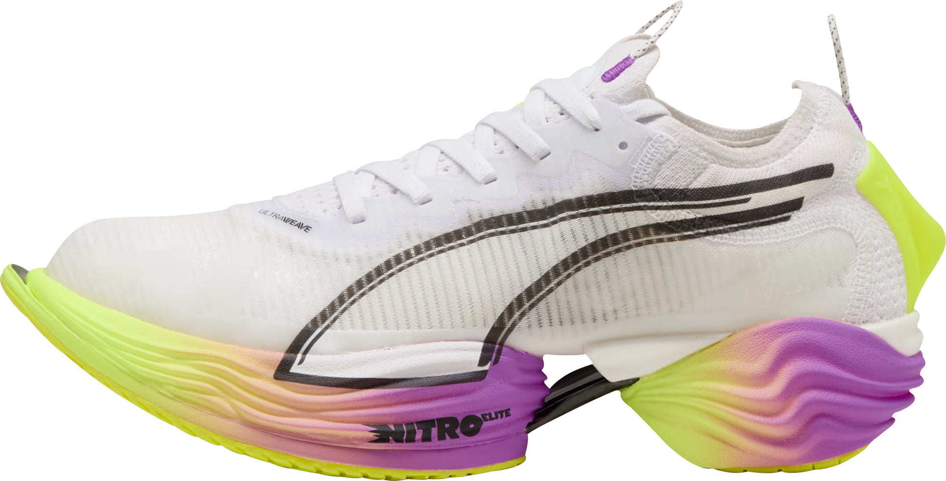 Puma Sneakers White Puma Sports Shoes Puma Fast-R Nitro Elite Mens Running Shoes White – Start Fitness