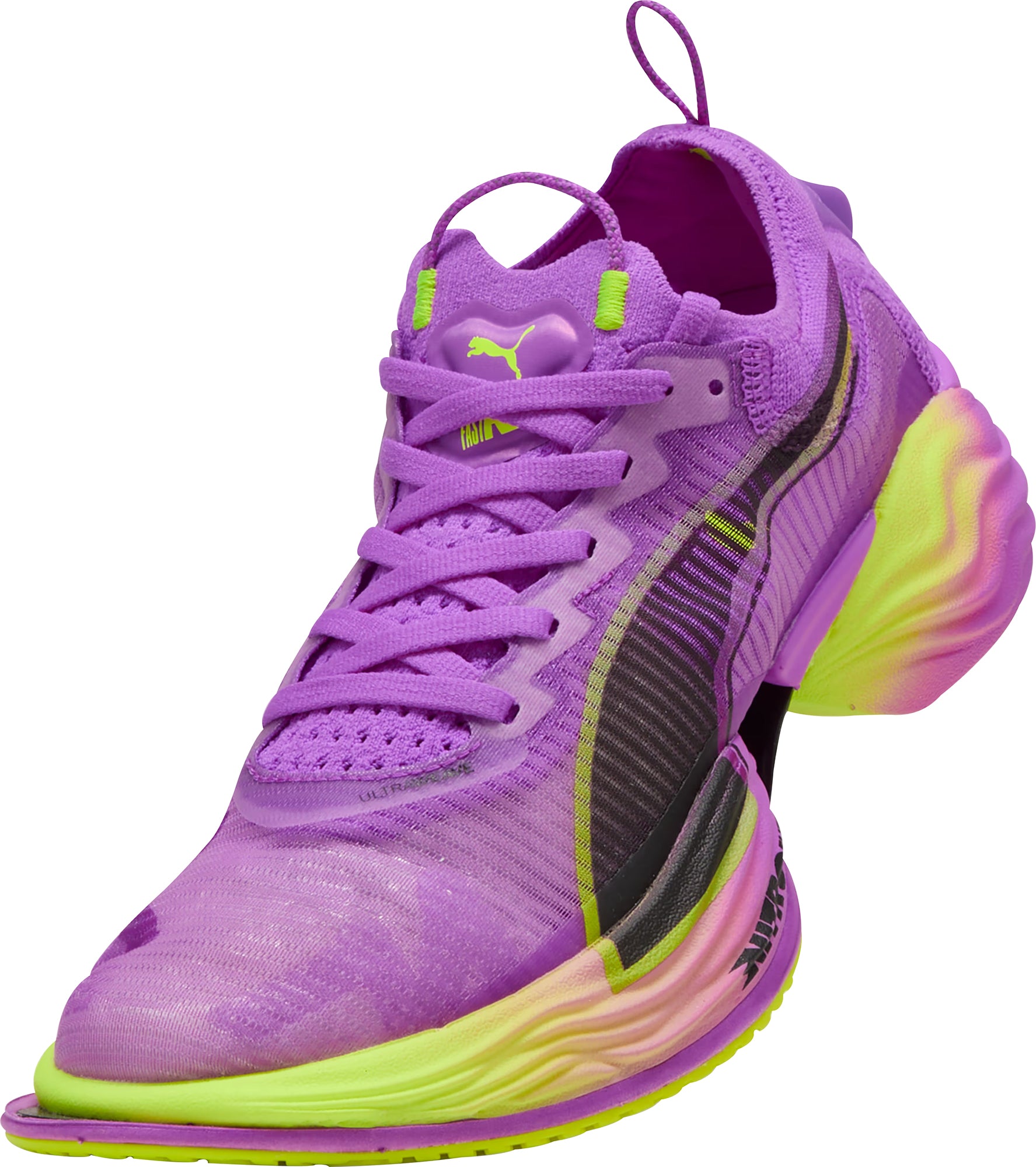 purple puma basketball shoes