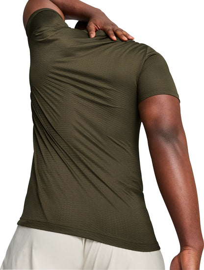 Puma Favourite Blaster Short Sleeve Mens Training Top - Green