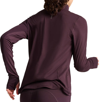 Puma Favourite Half Zip Long Sleeve Womens Running Top - Purple