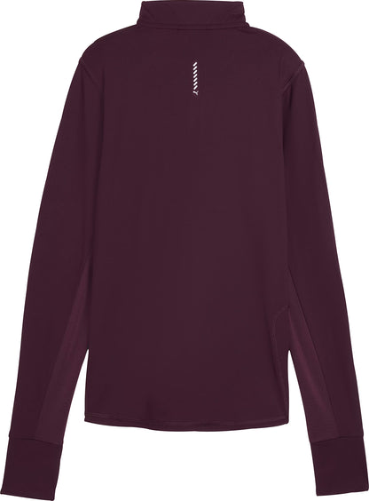 Puma Favourite Half Zip Long Sleeve Womens Running Top - Purple