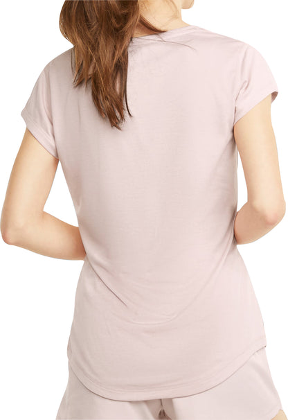 Puma Favourite Heather Cat Short Sleeve Womens Training Top - Pink