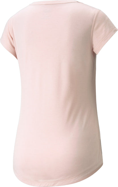 Puma Favourite Heather Cat Short Sleeve Womens Training Top - Pink