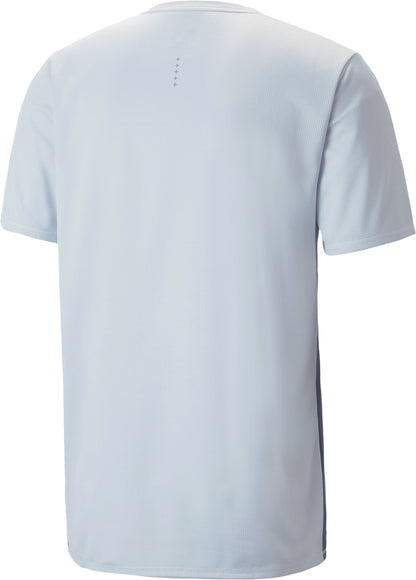 Puma Favourite Short Sleeve Mens Running Top - Grey
