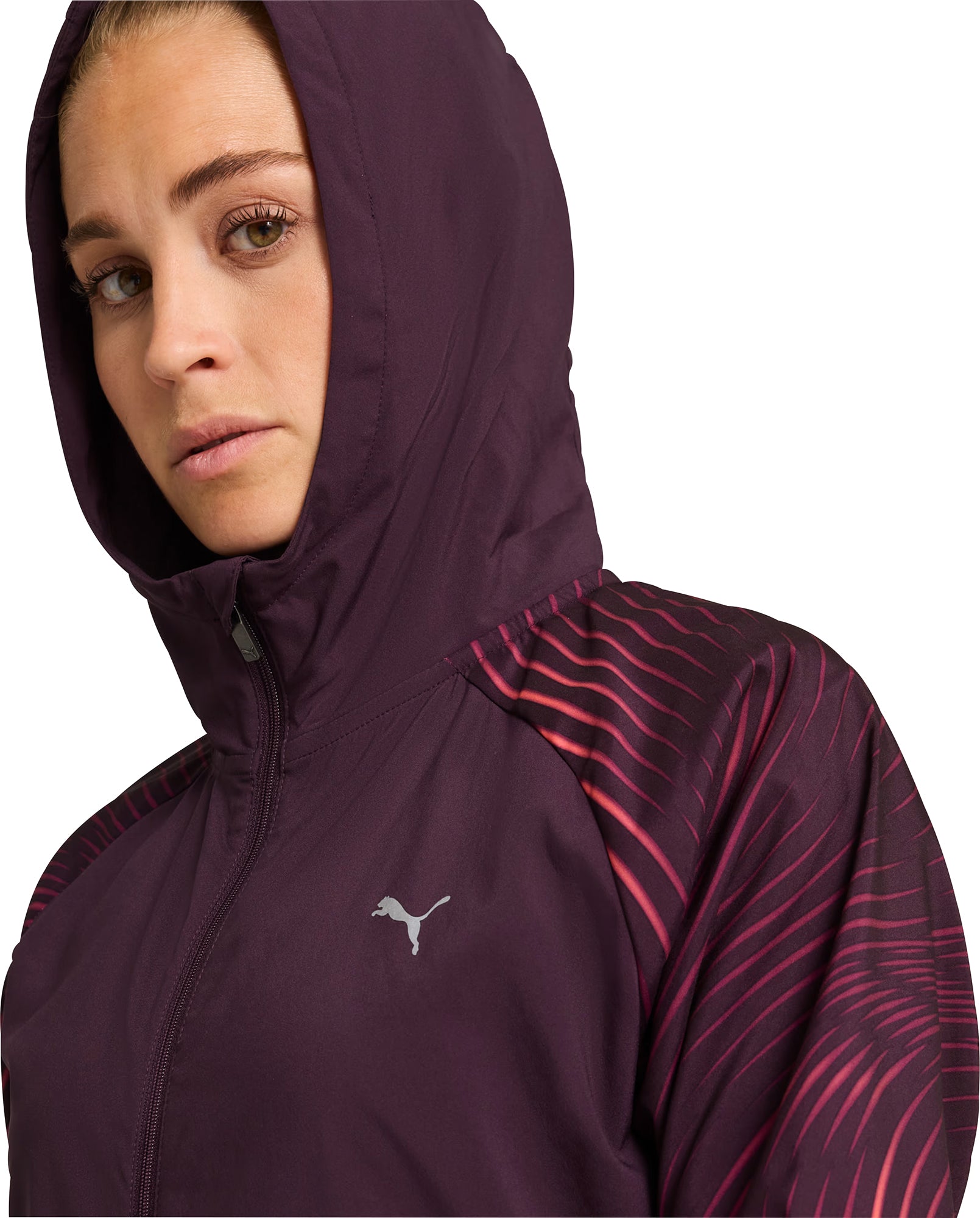 Puma Favourite Velocity Woven Womens Running Jacket Purple