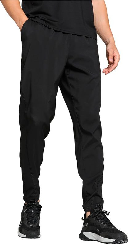 Puma Fit Woven Tapered Mens Training Pants - Black
