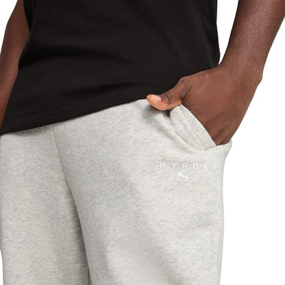 Puma X HYROX Fleece Mens Training Joggers - Grey