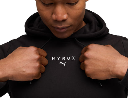 Puma X HYROX Heavyweight Mens Training Hoody - Black