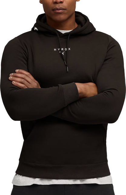 Puma X HYROX Heavyweight Mens Training Hoody - Black