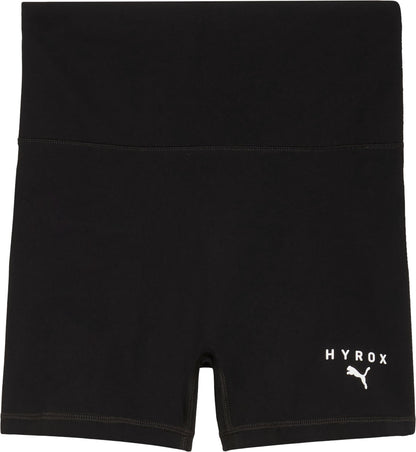 Puma X HYROX Shape Luxe 3 Inch Womens Short Training Tights - Black
