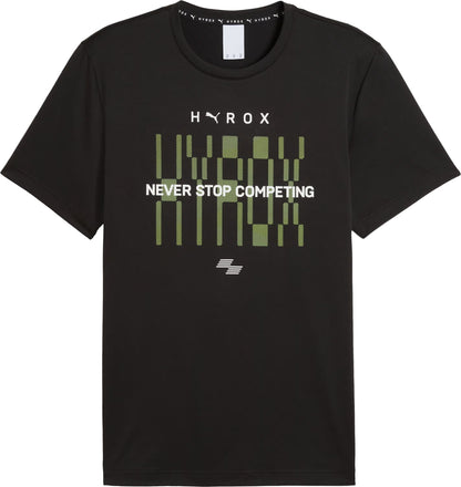 Puma X HYROX Train All Day Short Sleeve Mens Training Top - Black