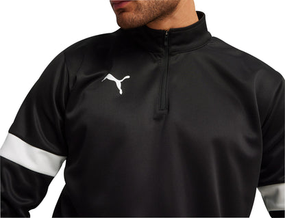 Puma IndividualRISE Half Zip Long Sleeve Mens Training Top - Black