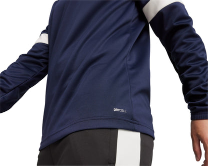 Puma IndividualRise Half Zip Long Sleeve Mens Training Top - Blue