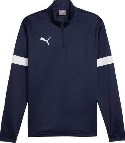Puma IndividualRise Half Zip Long Sleeve Mens Training Top - Blue