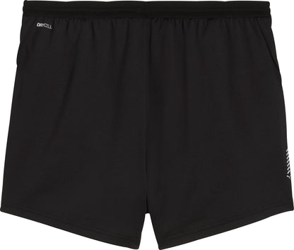 Puma Knit 3 Inch Mens Split Running Shorts - Black
