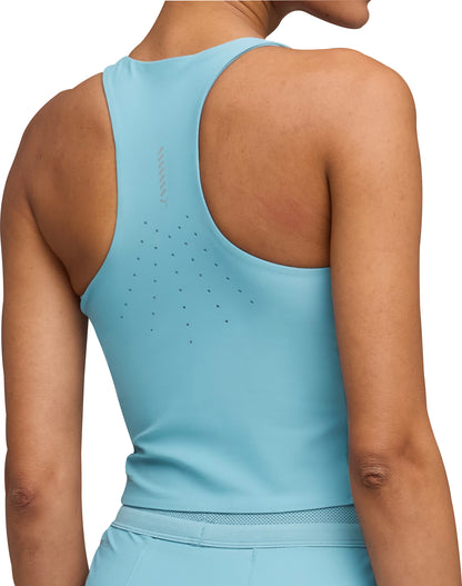 Puma LightSpeed Womens Running Crop Top - Blue