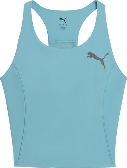 Puma LightSpeed Womens Running Crop Top - Blue
