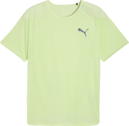 Puma LightSpeed Short Sleeve Mens Running Top - Green