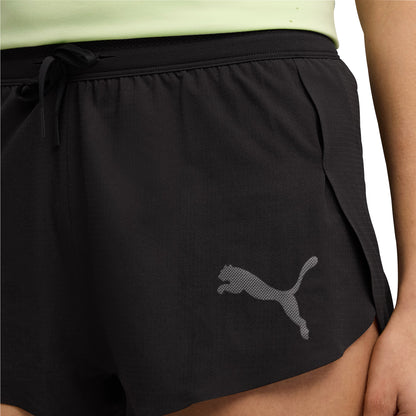 Puma LightSpeed UltraWeave 2 Inch Womens Running Shorts - Black