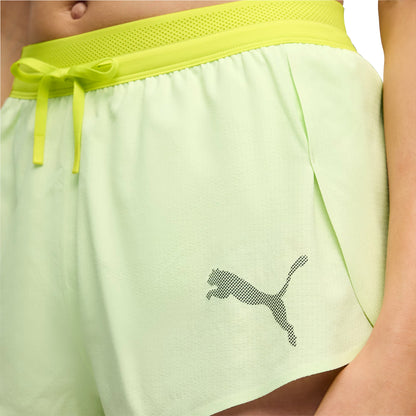 Puma LightSpeed UltraWeave 2 Inch Womens Running Shorts - Green