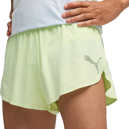 Puma LightSpeed UltraWeave 2 Inch Mens Running Shorts - Green