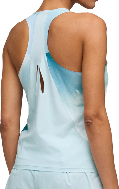 Puma LightSpeed UltraWeave Graphic Womens Running Vest Tank Top - Blue