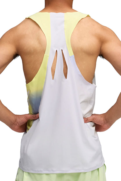 Puma LightSpeed UltraWeave Graphic Mens Running Vest - Grey