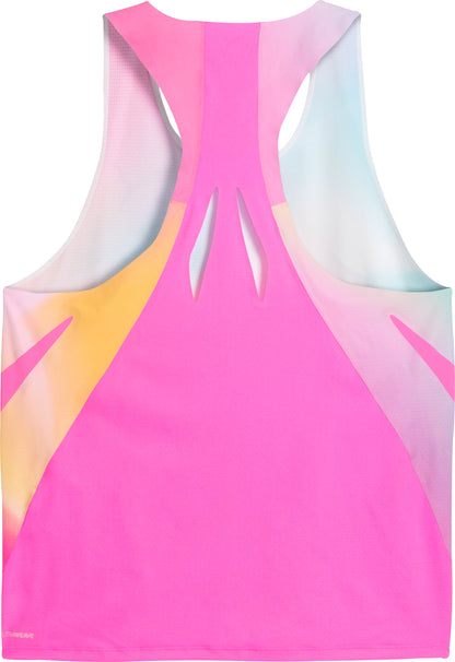Puma LightSpeed UltraWeave Graphic Mens Running Vest - Pink