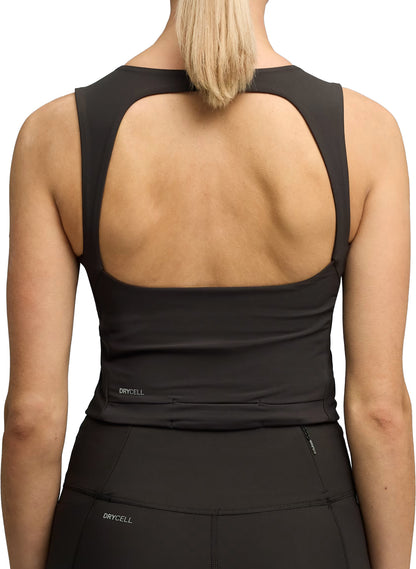 Puma LightStride Womens Running Crop Top - Black