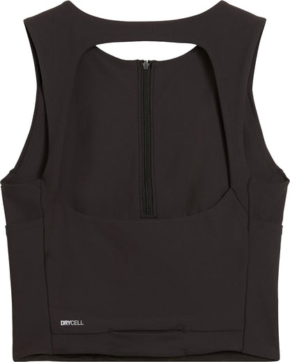 Puma LightStride Womens Running Crop Top - Black