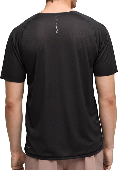 Puma LightSpeed Short Sleeve Mens Running Top - Black