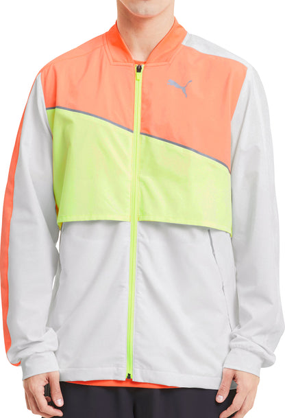 Puma Lite Woven Ultra Mens Running Jacket - White