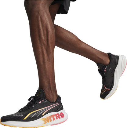 Puma Magnify Nitro 2 Tech Mens Running Shoes - Black