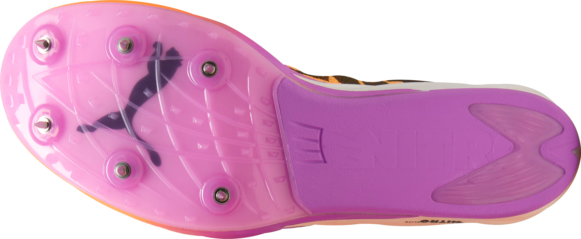 Puma Nitro Elite 3 Long Distance Running Spikes - Orange – Start
