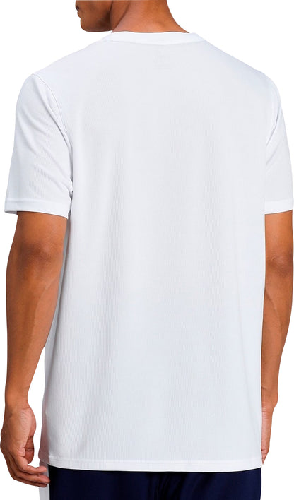 Puma Performance Short Sleeve Mens Training Top - White