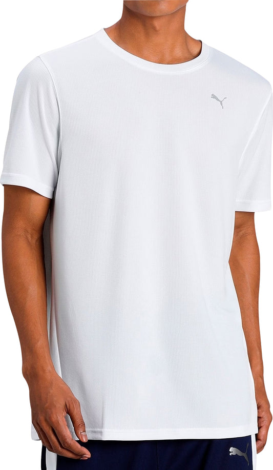 Puma Performance Short Sleeve Mens Training Top - White