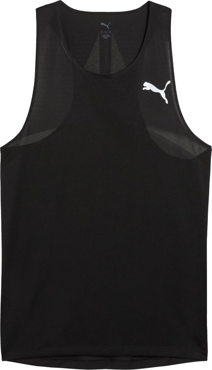 Puma Raceday Ultraspun Mens Running Vest - Black