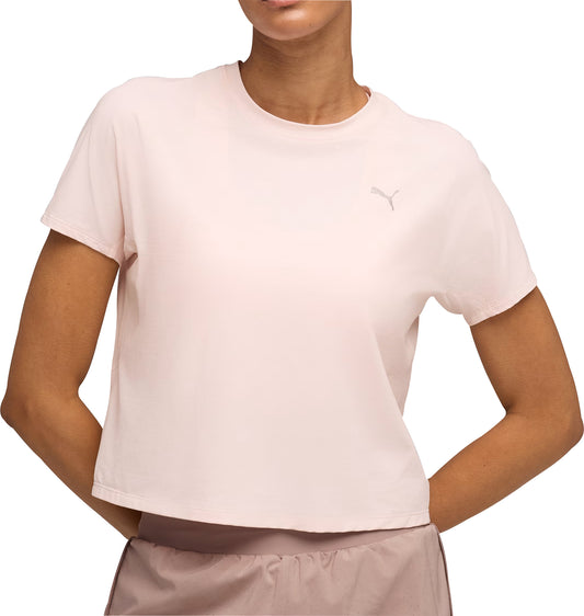 Puma Run CoolCELL Short Sleeve Womens Running Top - Pink