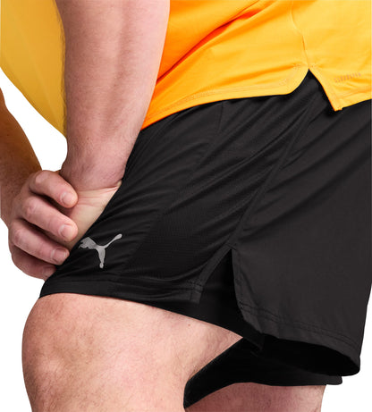 Puma Run Favourite Velocity 2 In 1 Mens Running Shorts - Black